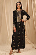 Load image into Gallery viewer, Black Vintage Fiona Kurta
