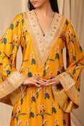 Load image into Gallery viewer, Mustard Spring Blossom Kurta
