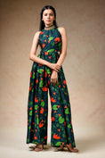 Load image into Gallery viewer, Hand Embroidered Flared Jumpsuit
