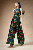 Load image into Gallery viewer, Hand Embroidered Flared Jumpsuit
