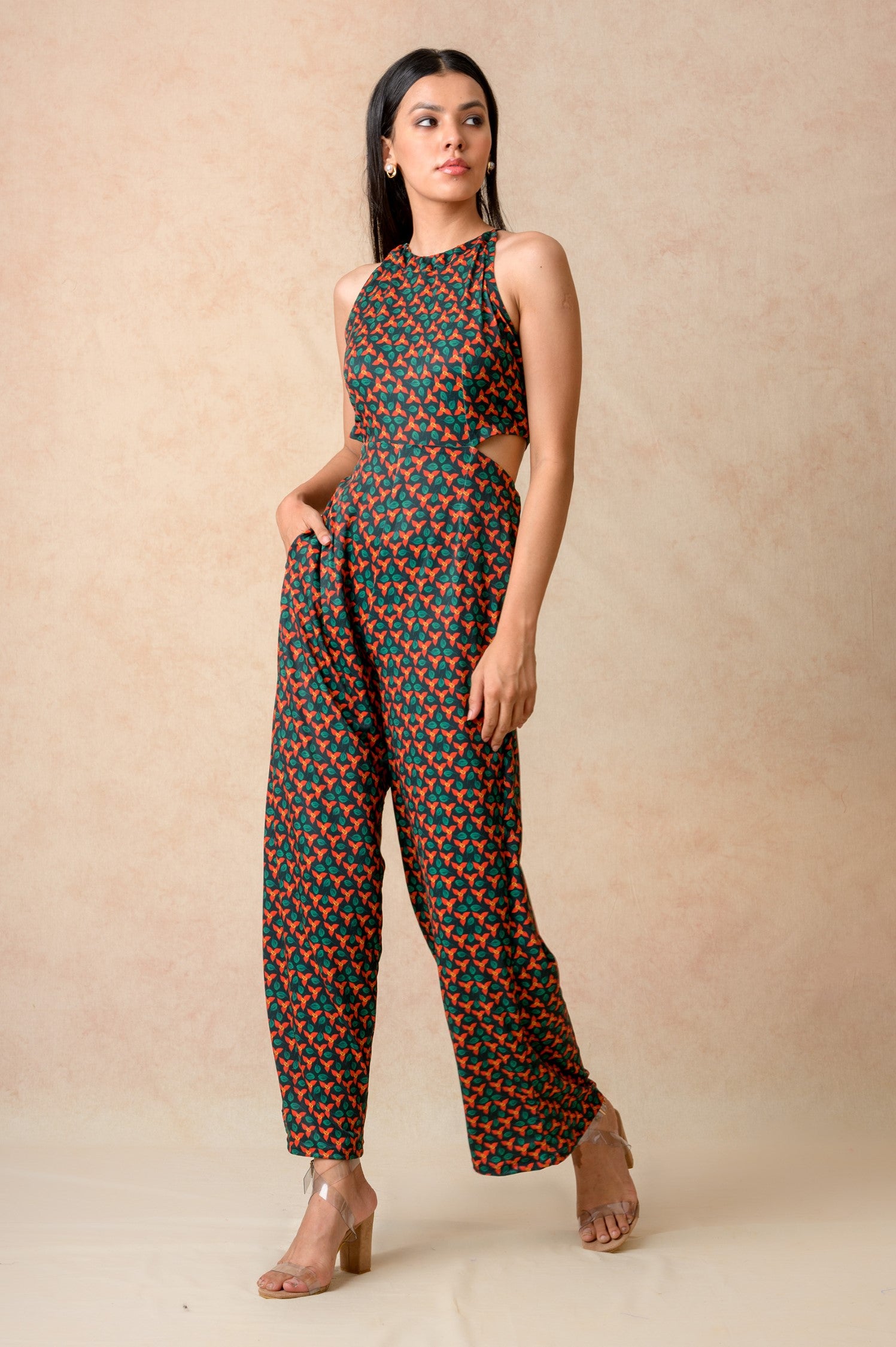 Halter Neck Jumpsuit