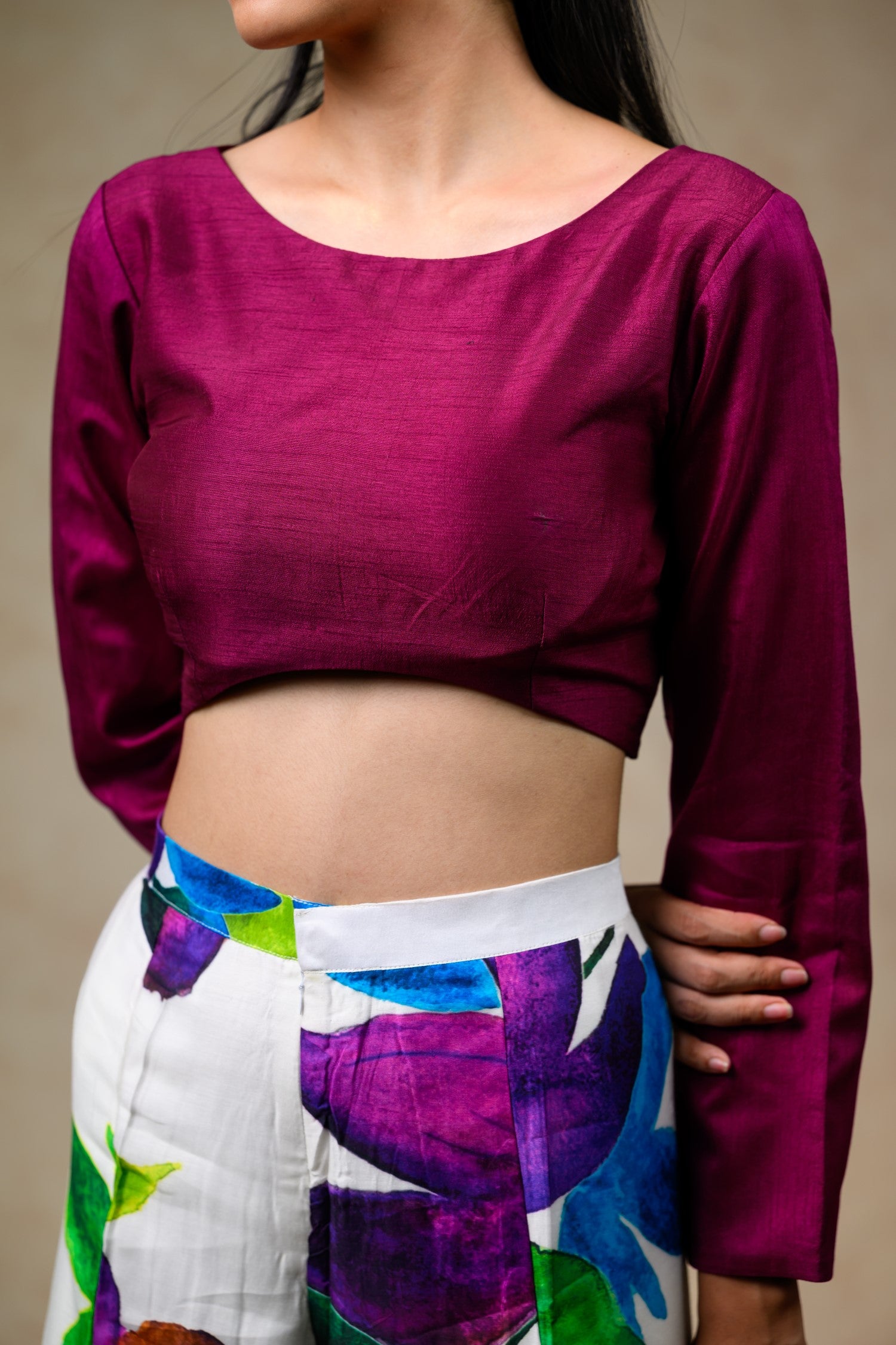 Crop Top With Pants