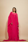 Load image into Gallery viewer, Hot Pink Embroidered Kaftan
