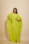 Load image into Gallery viewer, Neon Green Kaftan
