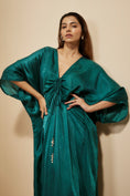 Load image into Gallery viewer, Dark Green Kaftan
