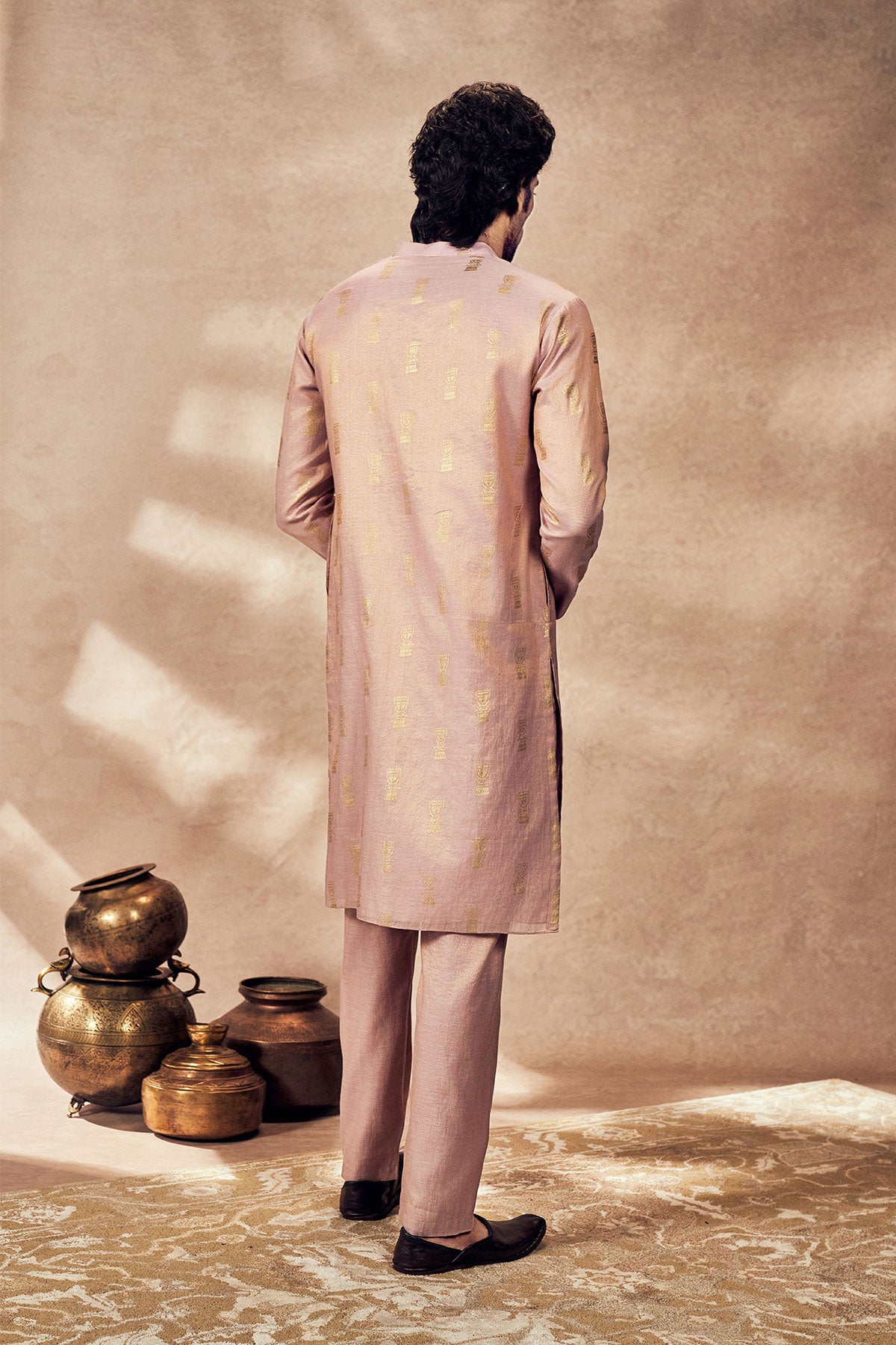 Lilac Timber Tribe Kurta