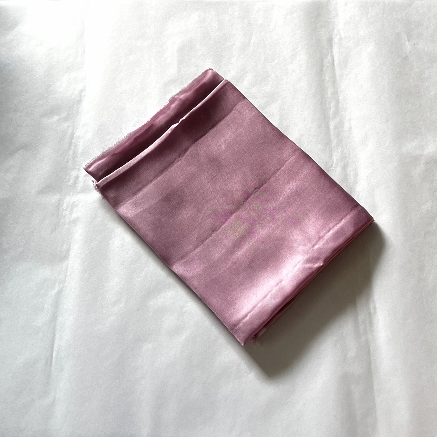 Hibiscus Chiffon Saree In Lilac