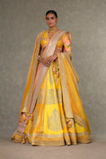 Load image into Gallery viewer, Yellow Sorbet Paan-Patti Lehenga
