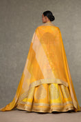 Load image into Gallery viewer, Yellow Sorbet Paan-Patti Lehenga
