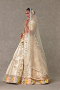 Load image into Gallery viewer, Ivory Anar-Phool Lehenga
