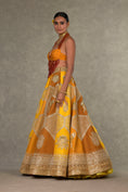 Load image into Gallery viewer, Ochre Neel-Kamal Lehenga
