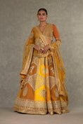 Load image into Gallery viewer, Ochre Neel-Kamal Lehenga
