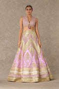 Load image into Gallery viewer, Lilac 'Anar-Phool' Lehenga Set
