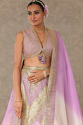 Load image into Gallery viewer, Lilac 'Anar-Phool' Lehenga Set
