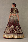 Load image into Gallery viewer, Wine 'Dil- Chidiya' Lehenga Set
