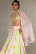 Load image into Gallery viewer, Summertime Parijat Sorbet Lehenga
