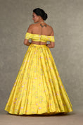 Load image into Gallery viewer, Lemon Yellow Juhi Skirt Set
