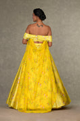 Load image into Gallery viewer, Lemon Yellow Juhi Skirt Set
