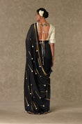 Load image into Gallery viewer, Black Tassel Gota Saree
