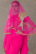 Load image into Gallery viewer, Gulal Corset Saree With Veil
