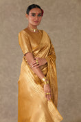 Load image into Gallery viewer, Sunehri' Tissue Saree
