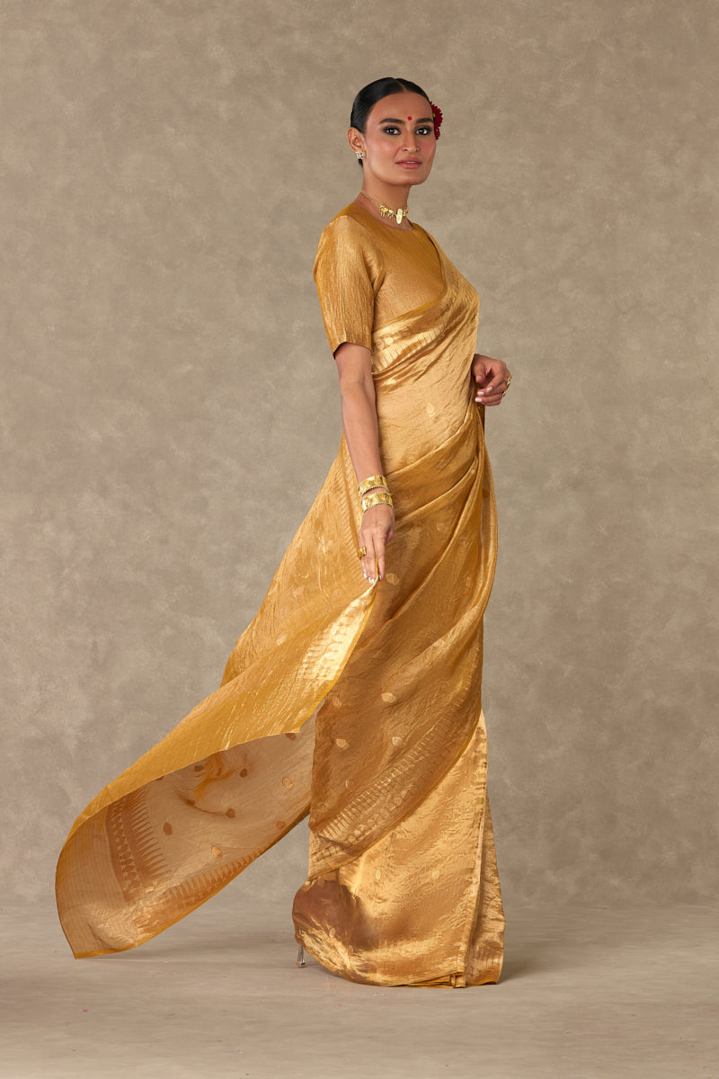 Sunehri' Tissue Saree