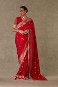 Load image into Gallery viewer, Red Haath Phool Saree
