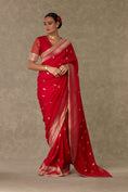 Load image into Gallery viewer, Red Haath Phool Saree
