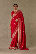 Load image into Gallery viewer, Red Haath Phool Saree
