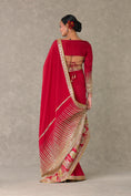 Load image into Gallery viewer, Red Son-Patti Saree
