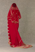 Load image into Gallery viewer, Red Son-Patti Saree
