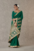 Load image into Gallery viewer, Pant Sari With A One-Shoulder Pallu
