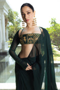 Load image into Gallery viewer, Trikone Draped Saree
