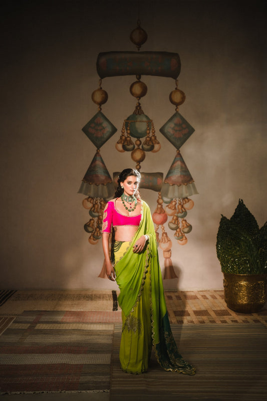 The Meetha Paan Saree