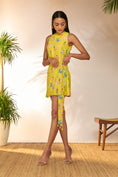 Load image into Gallery viewer, Lemon Jam & Toast Mini Wrap Dress
