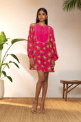 Load image into Gallery viewer, Hot Pink Lemon Frenzy Mini Dress
