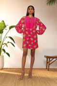 Load image into Gallery viewer, Hot Pink Lemon Frenzy Mini Dress
