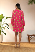 Load image into Gallery viewer, Hot Pink Lemon Frenzy Mini Dress
