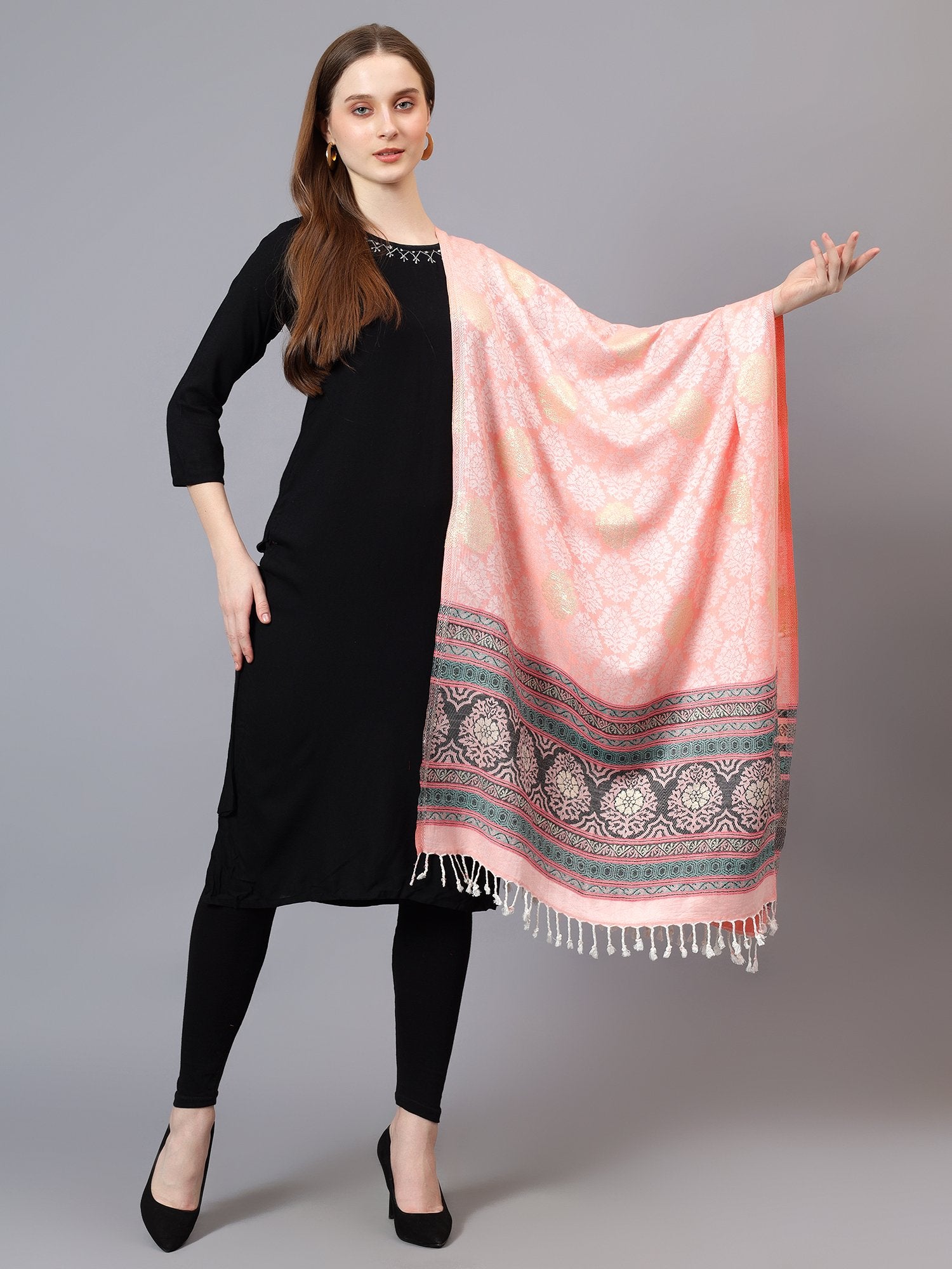 Women Fine Wool Stole