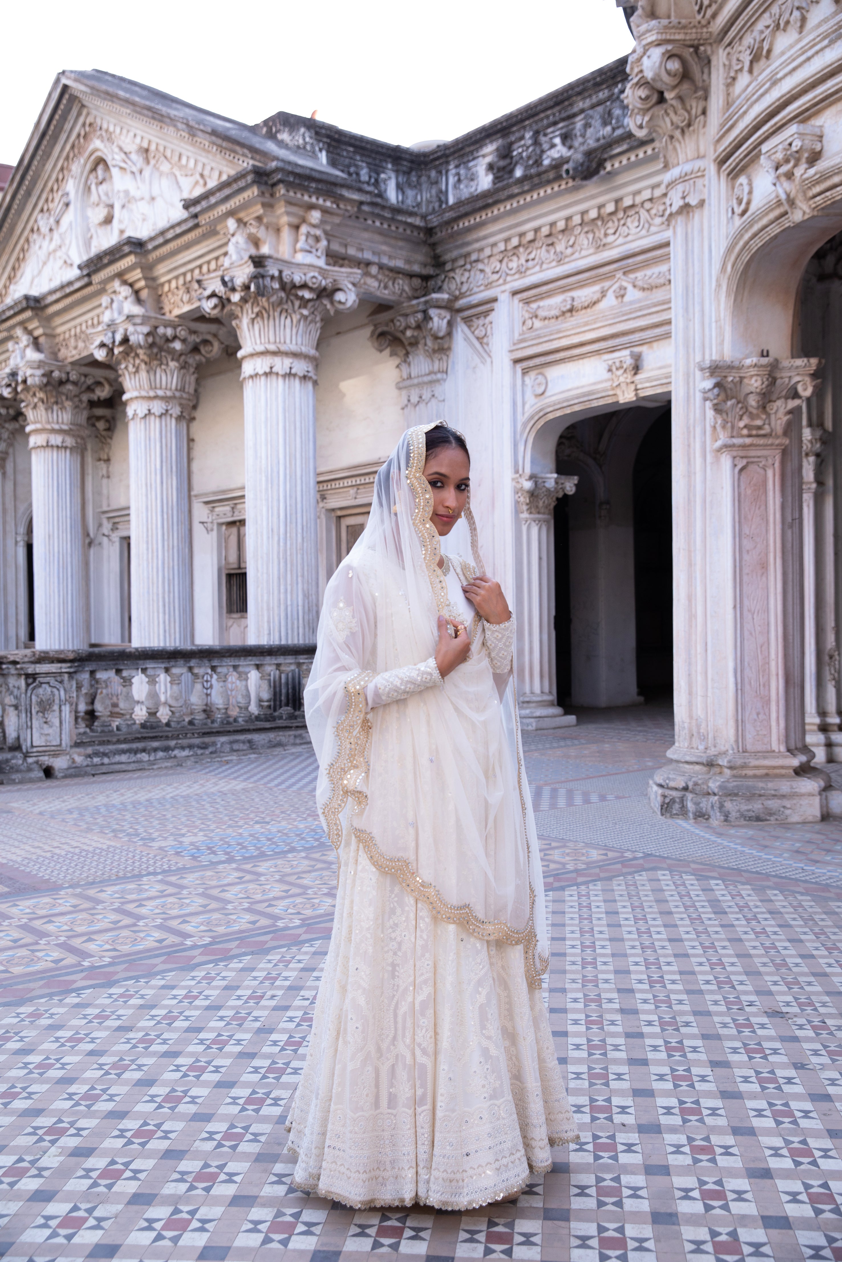 Anarkali Dupatta Churidar