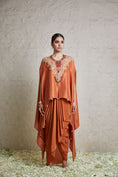 Load image into Gallery viewer, Silk Kaftaan With Crepe Dhoti
