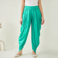 Load image into Gallery viewer, Turquoise Dhoti Pants
