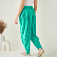 Load image into Gallery viewer, Turquoise Dhoti Pants
