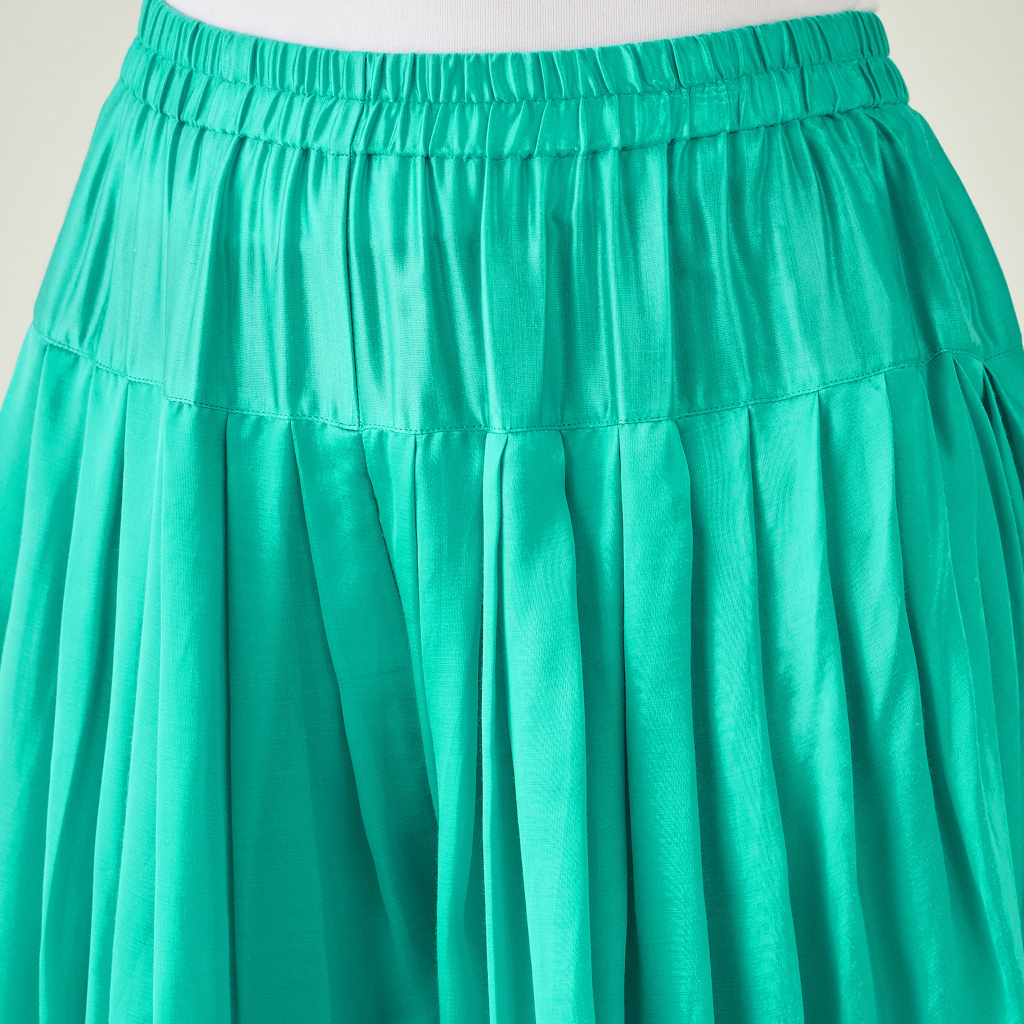 Turquoise Dhoti Pants