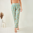 Load image into Gallery viewer, Green and Brown Polka Dot Pants
