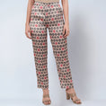 Load image into Gallery viewer, Grey and Pink Polka Dot Pants
