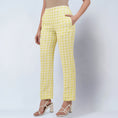 Load image into Gallery viewer, Citrus Lemon Checked Pants
