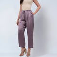 Load image into Gallery viewer, Purple Satin Pants
