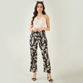 Load image into Gallery viewer, Black Baroque Print Pants
