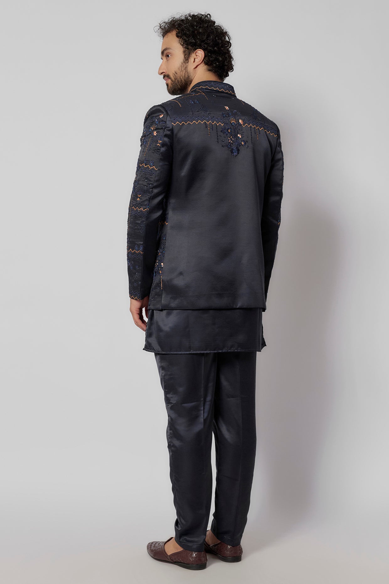 Indowestern Jacket Set